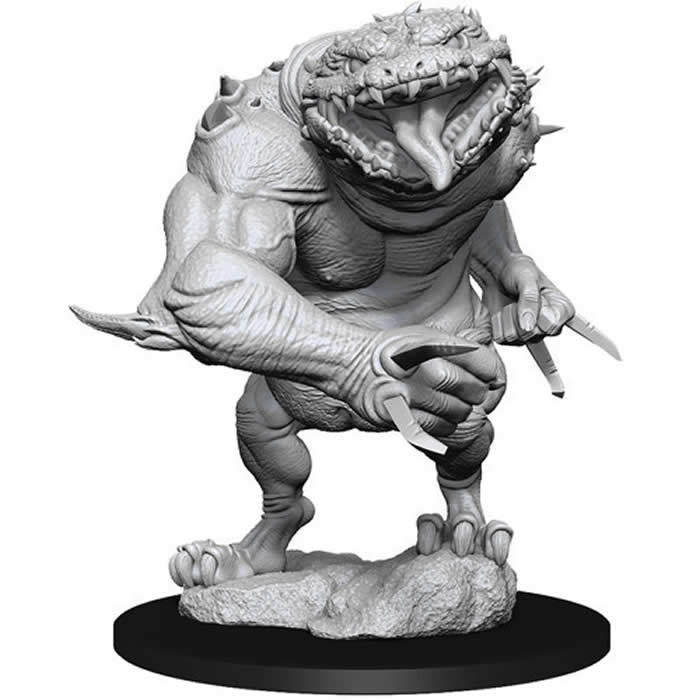 WZK90212 Blue Slaad Nozurs Marvelous Miniatures D&D Unpainted Miniatures (ONLINE ORDER ONLY)