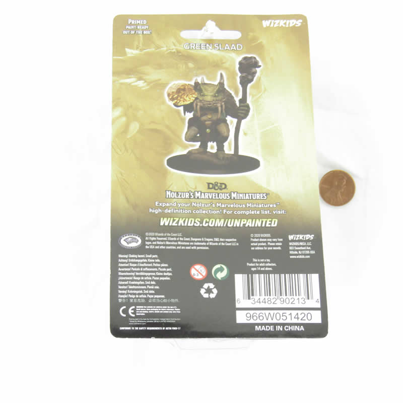 WZK90213 Green Slaad Nozurs Marvelous Miniatures D&D Unpainted Miniatures (ONLINE ORDER ONLY)