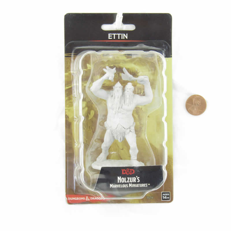 WZK90214 Ettin Nozurs Marvelous Miniatures D&D Unpainted Miniatures (ONLINE ORDER ONLY)