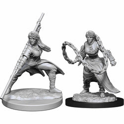 WZK90225 Human Monk Female Nozurs Marvelous Miniatures D&D Unpainted Miniatures (ONLINE ORDER ONLY)