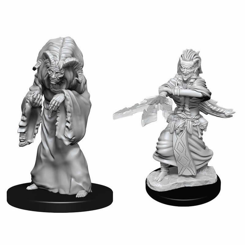 WZK90239 Night Hag And Dusk Hag Nozurs Marvelous Miniatures D&D Unpainted Miniatures (ONLINE ORDER ONLY)