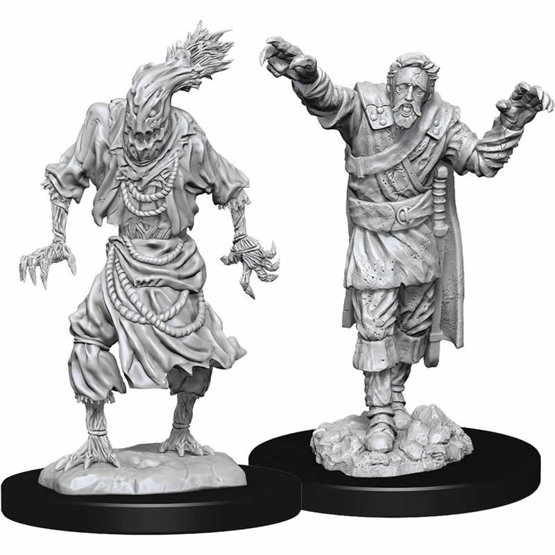 WZK90241 Scarecrow and Stone Cursed Nozurs Marvelous Miniatures D&D Unpainted Miniatures (ONLINE ORDER ONLY)