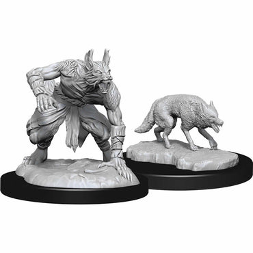 WZK90244 Jackalwere and Jackal Nozurs Marvelous Miniatures D&D Unpainted Miniatures (ONLINE ORDER ONLY)