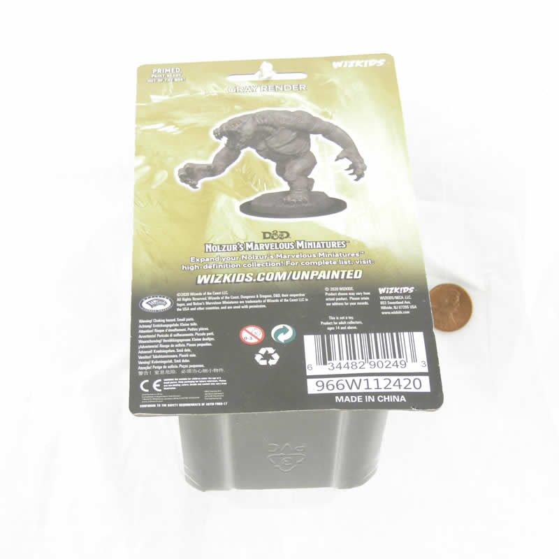 WZK90249 Gray Render Nozurs Marvelous Miniatures D&D Unpainted Miniatures (ONLINE ORDER ONLY)