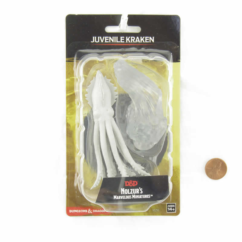 WZK90255 Juvenile Kraken Nozurs Marvelous Miniatures D&D Unpainted Miniatures (ONLINE ORDER ONLY)