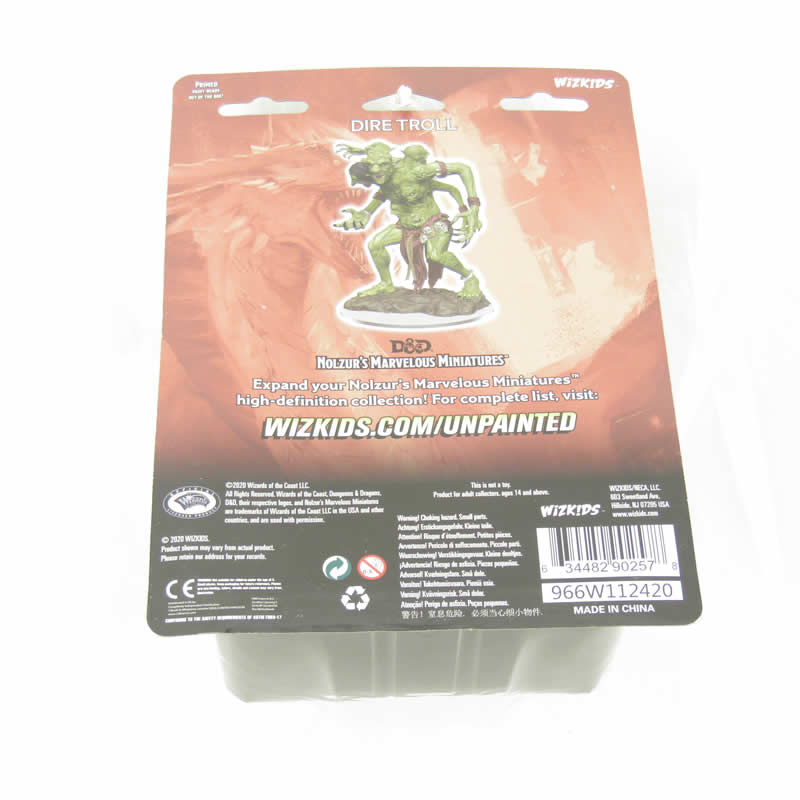 WZK90257 Dire Troll Nozurs Marvelous Miniatures D&D Unpainted Miniatures (ONLINE ORDER ONLY)