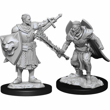 WZK90263 Human Champion Male Miniature Figure Pathfinder Battles Deep Cuts Unpainted Miniatures (ONLINE ORDER ONLY)