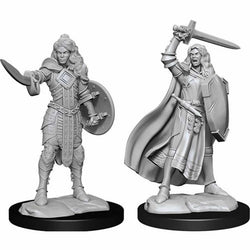 WZK90264 Human Champion Female Miniature Figure Pathfinder Battles Deep Cuts Unpainted Miniatures (ONLINE ORDER ONLY)