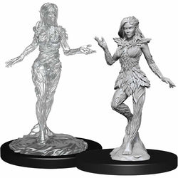 WZK90265 Nymph and Dryad Miniature Figure Pathfinder Battles Deep Cuts Unpainted Miniatures (ONLINE ORDER ONLY)