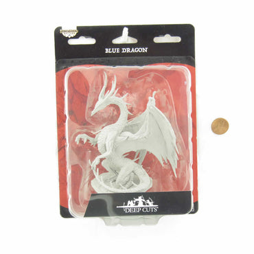 WZK90267 Blue Dragon Miniature Figure Pathfinder Battles Deep Cuts Unpainted Miniatures (ONLINE ORDER ONLY)