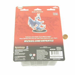 WZK90267 Blue Dragon Miniature Figure Pathfinder Battles Deep Cuts Unpainted Miniatures (ONLINE ORDER ONLY)