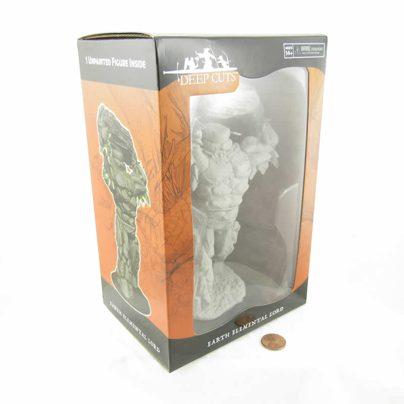 WZK90268 Earth Elemental Lord Miniature Figure Pathfinder Battles Deep Cuts Unpainted Miniatures (ONLINE ORDER ONLY)