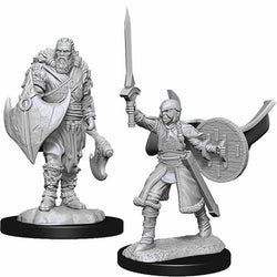 WZK90277 Human Berserkers Unpainted Magic Miniature Figures Deep Cuts (ONLINE ORDER ONLY)