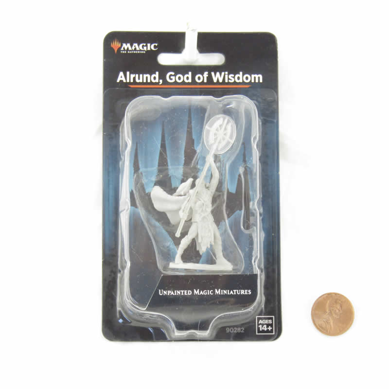 WZK90282 Alrund God of Wisdom Unpainted Magic Miniature Figures Deep Cuts (ONLINE ORDER ONLY)