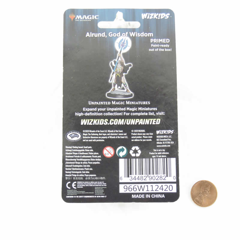 WZK90282 Alrund God of Wisdom Unpainted Magic Miniature Figures Deep Cuts (ONLINE ORDER ONLY)