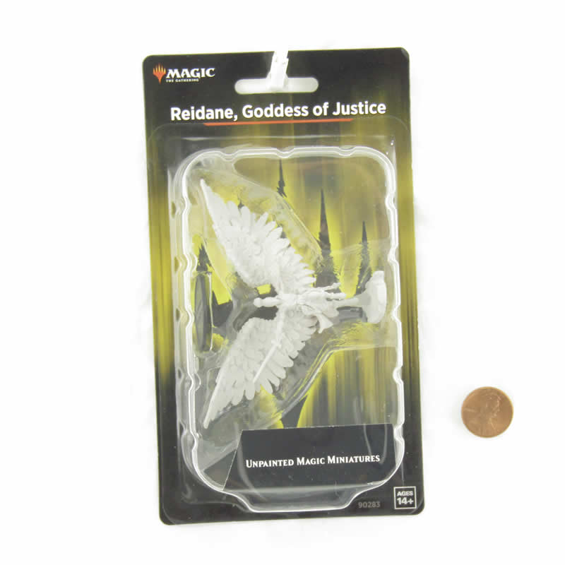 WZK90283 Reidane Goddess of Justice Unpainted Magic Miniature Figures Deep Cuts (ONLINE ORDER ONLY)