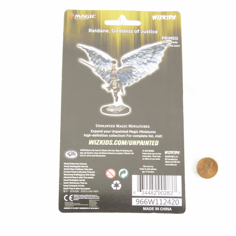 WZK90283 Reidane Goddess of Justice Unpainted Magic Miniature Figures Deep Cuts (ONLINE ORDER ONLY)