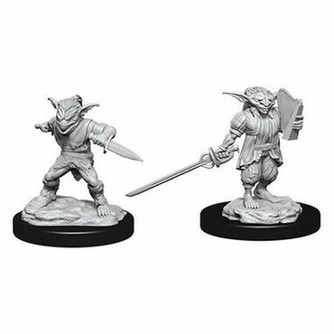 WZK90309 Goblin Rogue and Goblin Bard Nozurs Marvelous Miniatures D&D Unpainted Miniatures (ONLINE ORDER ONLY)