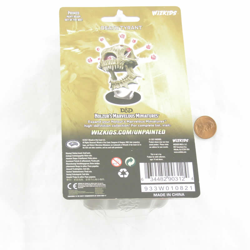 WZK90312 Death Tyrant Nozurs Marvelous Miniatures D&D Unpainted Miniatures (ONLINE ORDER ONLY)