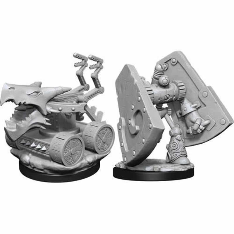 WZK90314 Stone Defender and Oaken Bolter Nozurs Marvelous Miniatures D&D Unpainted Miniatures (ONLINE ORDER ONLY)