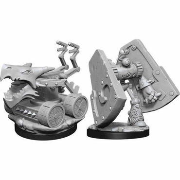 WZK90314 Stone Defender and Oaken Bolter Nozurs Marvelous Miniatures D&D Unpainted Miniatures (ONLINE ORDER ONLY)