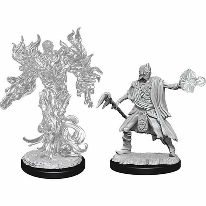 WZK90316 Allip and Deathlock Nozurs Marvelous Miniatures D&D Unpainted Miniatures (ONLINE ORDER ONLY)