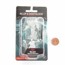 WZK90316 Allip and Deathlock Nozurs Marvelous Miniatures D&D Unpainted Miniatures (ONLINE ORDER ONLY)