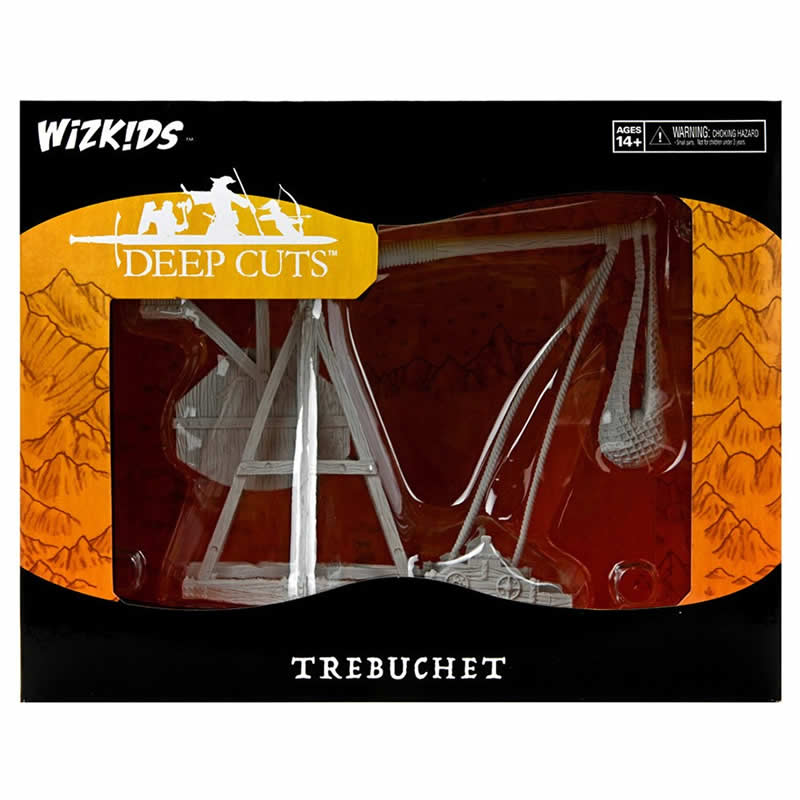 WZK90340 Trebuchet Miniature Figures Deep Cuts Unpainted Miniatures (ONLINE ORDER ONLY)