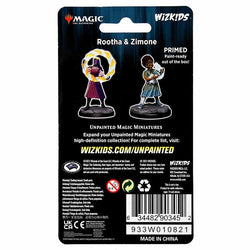 WZK90345 Rootha and Zimone Unpainted Magic Miniature Figures Deep Cuts (ONLINE ORDER ONLY)