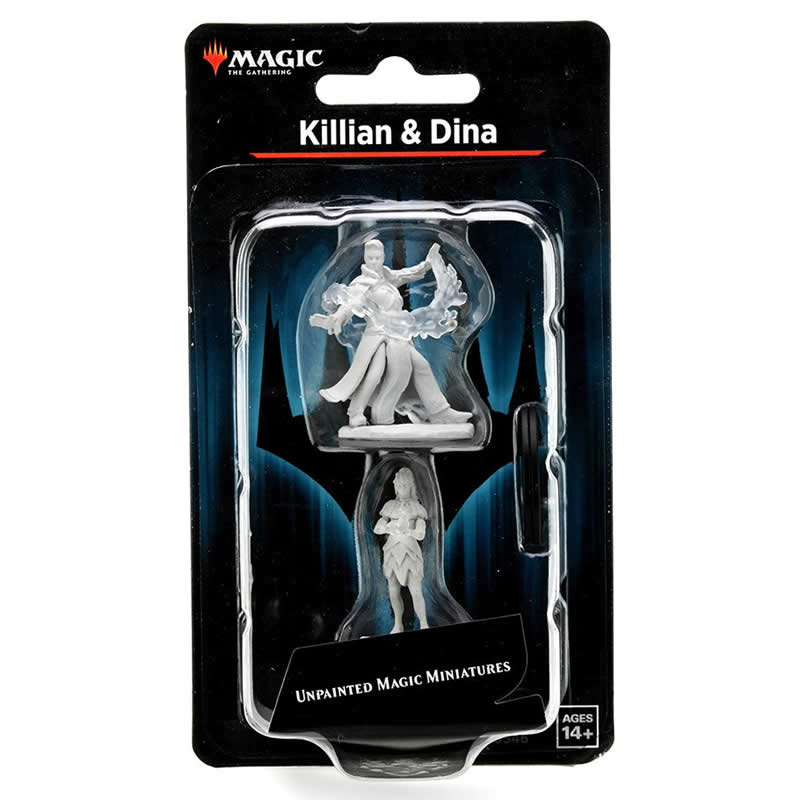 WZK90346 Killian and Dina Unpainted Magic Miniature Figures Deep Cuts (ONLINE ORDER ONLY)