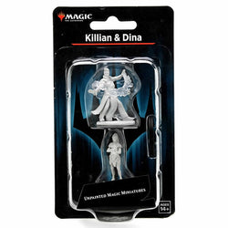 WZK90346 Killian and Dina Unpainted Magic Miniature Figures Deep Cuts (ONLINE ORDER ONLY)