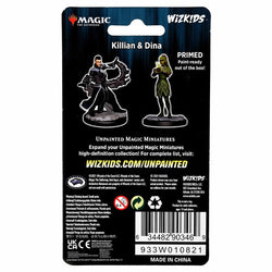 WZK90346 Killian and Dina Unpainted Magic Miniature Figures Deep Cuts (ONLINE ORDER ONLY)