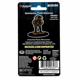 WZK90347 Quintorius Field Historian Unpainted Magic Miniature Figures Deep Cuts (ONLINE ORDER ONLY)