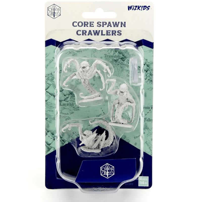 WZK90367 Core Spawn Crawlers Unpainted Miniatures Critical Role Series Figures (ONLINE ORDER ONLY)