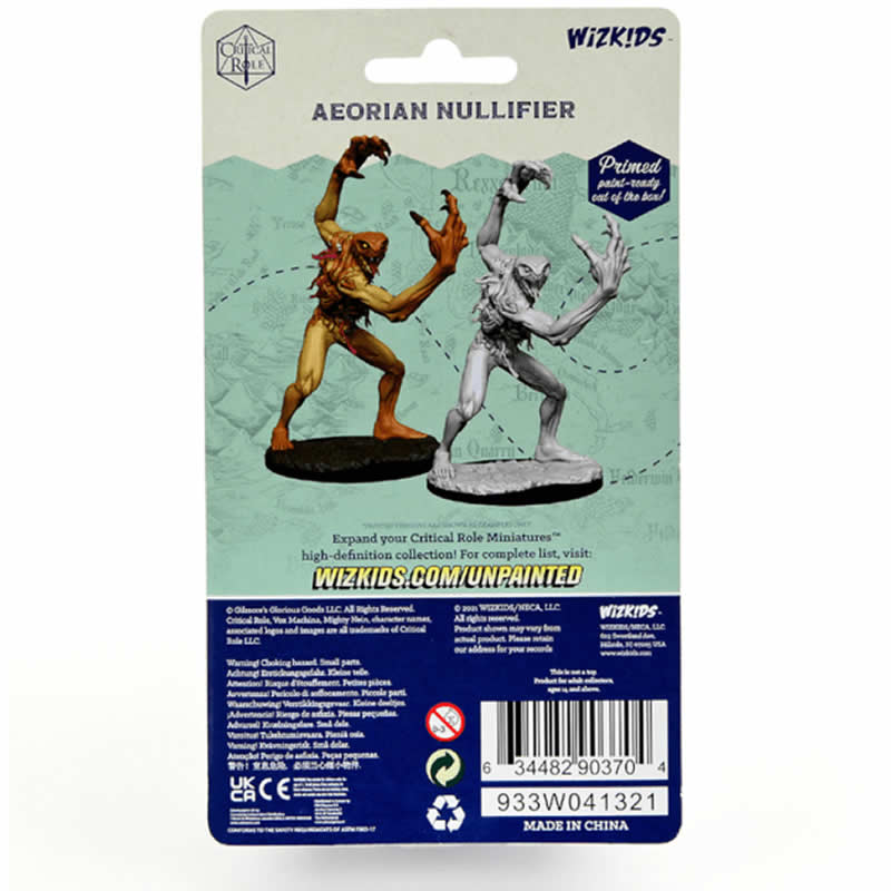 WZK90370 Aeorian Nulifier Unpainted Miniatures Critical Role Series Figures (ONLINE ORDER ONLY)