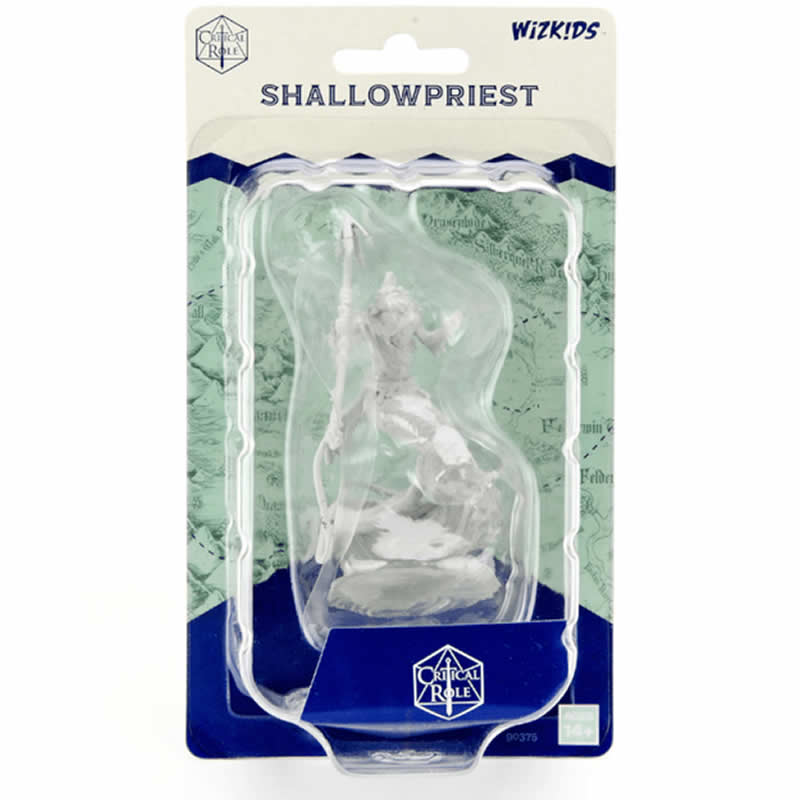 WZK90375 Shallowpriest Unpainted Miniatures Critical Role Series Figures (ONLINE ORDER ONLY)