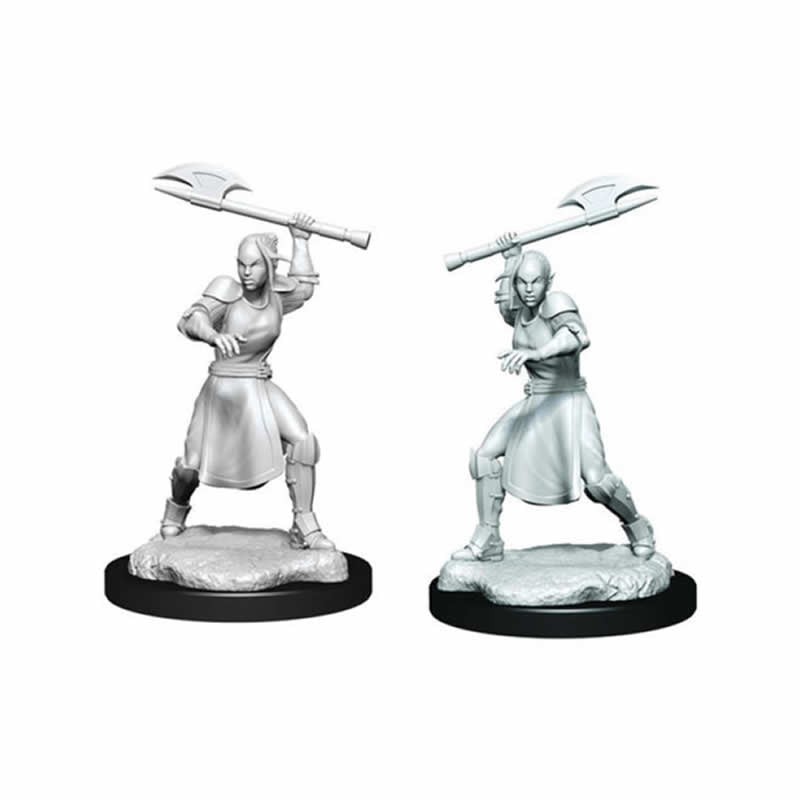 WZK90379 Half-elf Echo Knight and Echo Unpainted Miniatures Critical Role Series Figures (ONLINE ORDER ONLY)