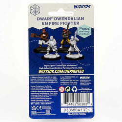 WZK90383 Dwarf Dwendalian Fighter Female Unpainted Miniatures Critical Role Series Figures (ONLINE ORDER ONLY)