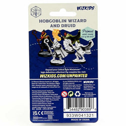 WZK90389 Hobgoblingob Wizard and Druid Male Unpainted Miniatures Critical Role Series Figures (ONLINE ORDER ONLY)