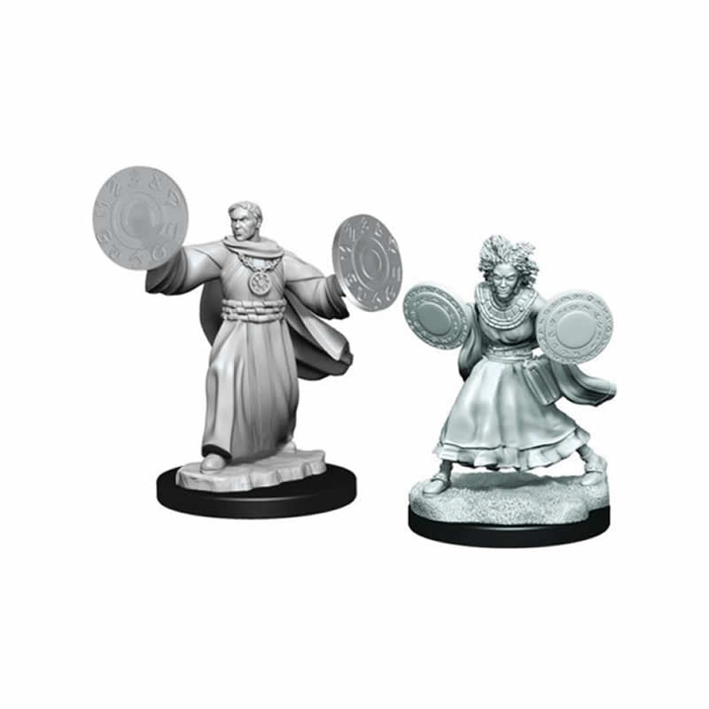 WZK90391 Human Graviturgy and Chronurgy Wizards Unpainted Miniatures Critical Role Series Figures (ONLINE ORDER ONLY)