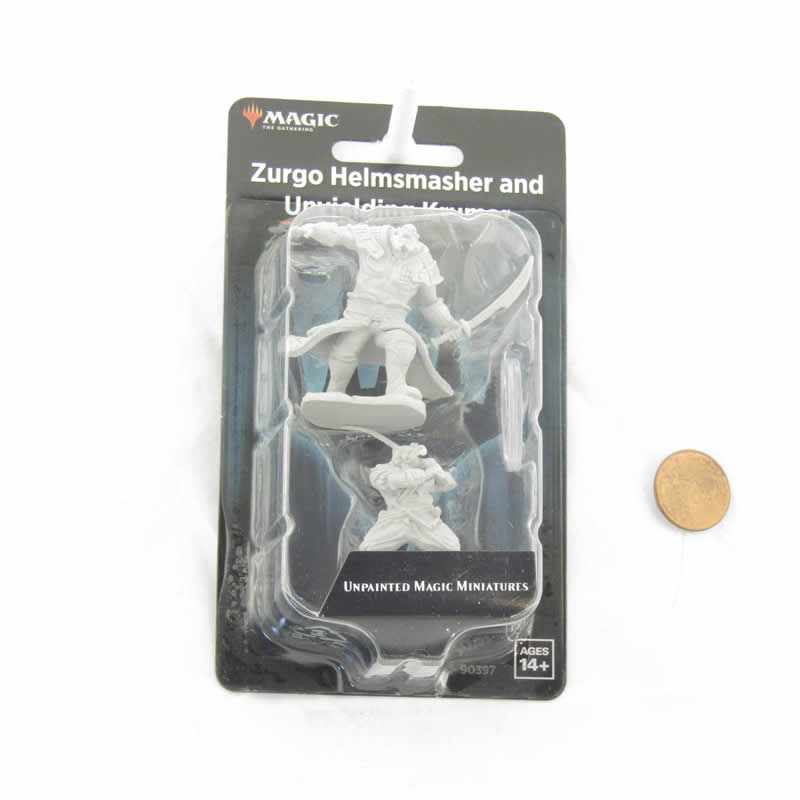WZK90397 Zurgo Helmsmashe Unyielding Krumar Unpainted Magic Miniature Figures Deep Cuts (ONLINE ORDER ONLY)
