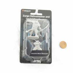 WZK90397 Zurgo Helmsmashe Unyielding Krumar Unpainted Magic Miniature Figures Deep Cuts (ONLINE ORDER ONLY)