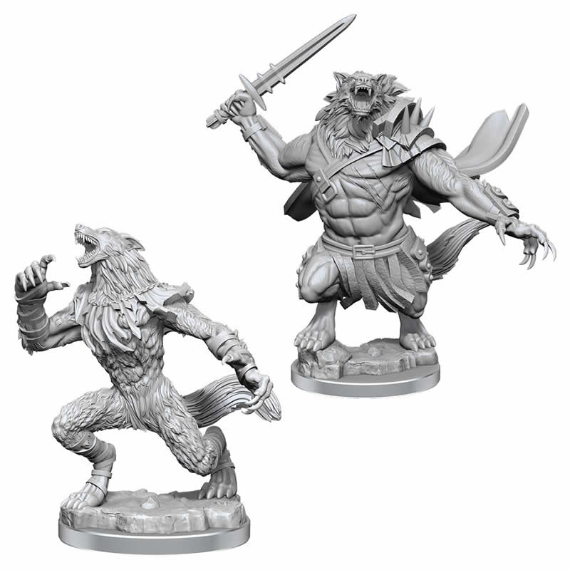 WZK90398 Arlinn Kord And Tovolar Unpainted Magic Miniature Figures Deep Cuts (ONLINE ORDER ONLY)