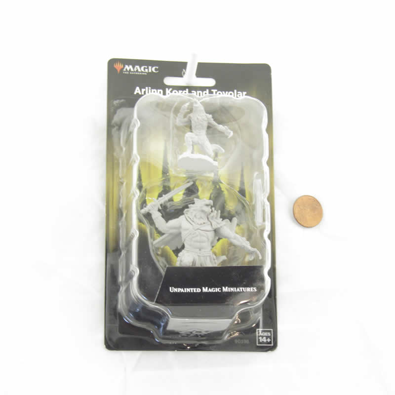 WZK90398 Arlinn Kord And Tovolar Unpainted Magic Miniature Figures Deep Cuts (ONLINE ORDER ONLY)