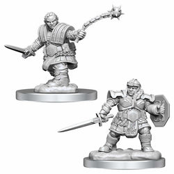 WZK90406 Dwarf Fighter Female Nozurs Marvelous Miniatures D&D Unpainted Miniatures (ONLINE ORDER ONLY)
