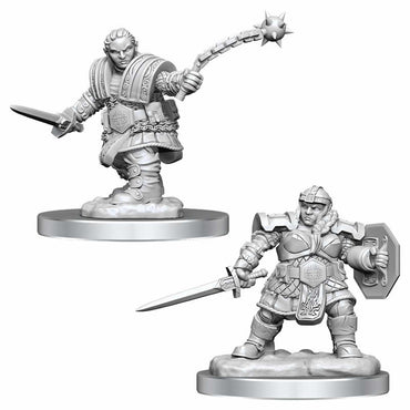 WZK90406 Dwarf Fighter Female Nozurs Marvelous Miniatures D&D Unpainted Miniatures (ONLINE ORDER ONLY)
