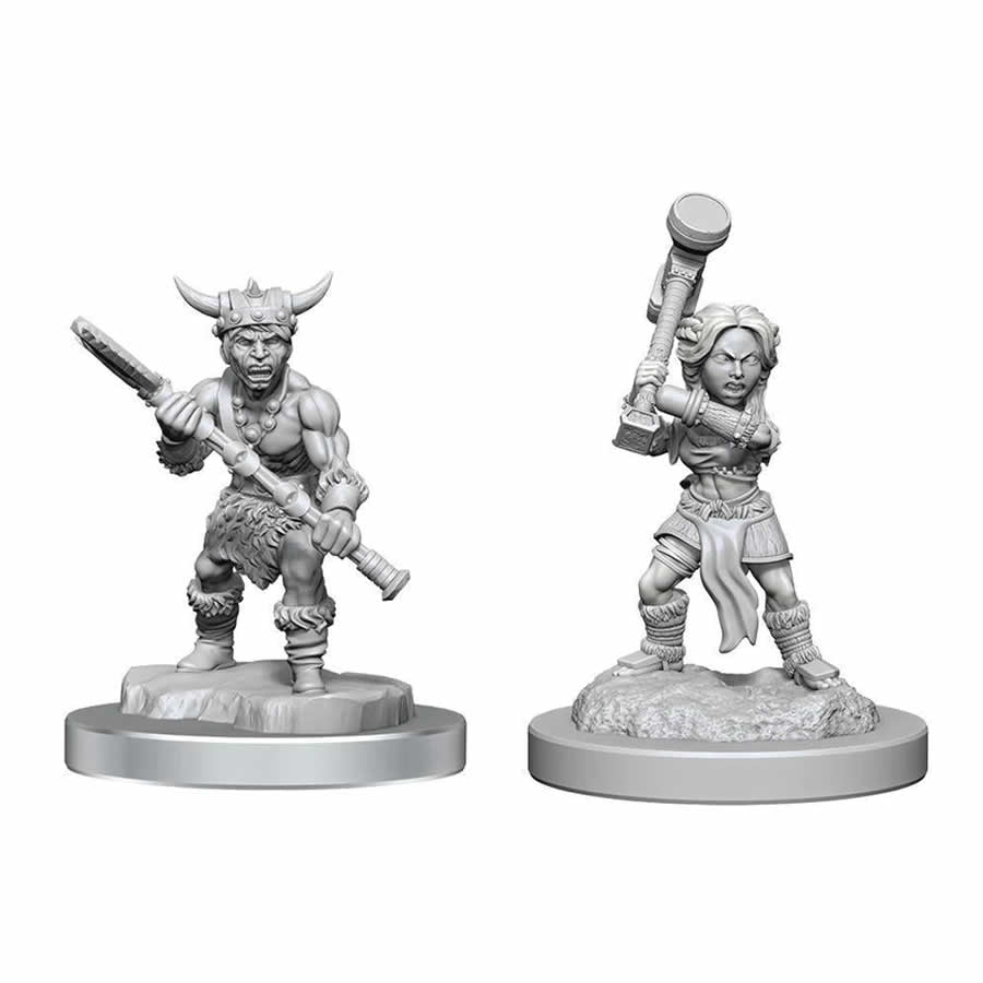 WZK90412 Halfling Barbarians Nozurs Marvelous Miniatures D&D Unpainted Miniatures (ONLINE ORDER ONLY)