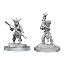WZK90412 Halfling Barbarians Nozurs Marvelous Miniatures D&D Unpainted Miniatures (ONLINE ORDER ONLY)
