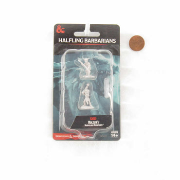 WZK90412 Halfling Barbarians Nozurs Marvelous Miniatures D&D Unpainted Miniatures (ONLINE ORDER ONLY)