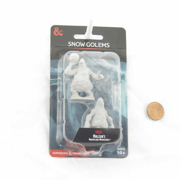 WZK90417 Snow Golems Nozurs Marvelous Miniatures D&D Unpainted Miniatures (ONLINE ORDER ONLY)